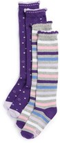 Thumbnail for your product : Stride Rite 'Clarissa' Knee High Socks (2-Pack) (Toddler & Little Kid)