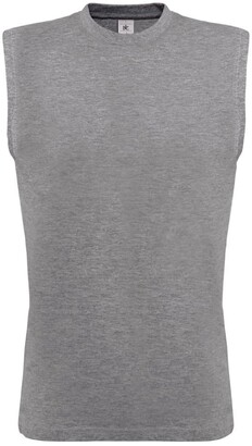 BC B&C B&C Mens Exact Move Athletic Sleeveless Sports Vest Top (Sport Grey)  - ShopStyle Shirts