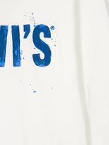 Thumbnail for your product : Levi's Kids teen long sleeve printed T-shirt
