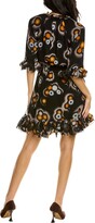 Thumbnail for your product : Jason Wu Tie Neck Silk Dress