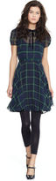 Thumbnail for your product : Polo Ralph Lauren Silk Georgette Tartan Dress