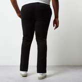 Thumbnail for your product : River Island Mens Big and Tall black skinny fit chinos