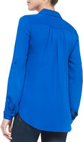Thumbnail for your product : Diane von Furstenberg Solid Lorelei Two Blouse