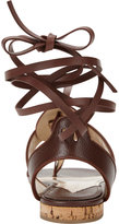 Thumbnail for your product : Paul Andrew Persica T-strap Ankle-Wrap Sandals