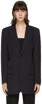 Thumbnail for your product : Kwaidan Editions Navy Wool Single-Breasted Blazer