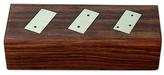 Thumbnail for your product : Wood Brass Inlay Domino Set Game, 'Challenge'