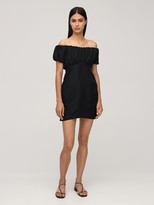 Thumbnail for your product : SIR the Label Valetta Silk Taffeta Mini Dress