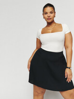 Thumbnail for your product : Reformation Flounce Skirt Es