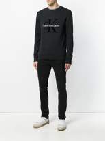 Thumbnail for your product : Calvin Klein Jeans logo print sweatshirt