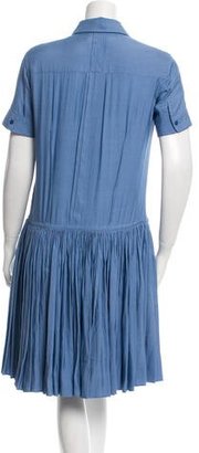 Rochas Short Sleeve A-Line Dress