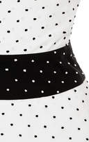Thumbnail for your product : Marysia Swim Cross-Back Polka-Dot Cotton Mini Dress