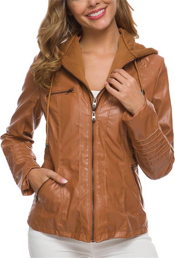Waterfall Leather Jacket ShopStyle UK