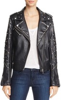 Thumbnail for your product : Blank NYC Studded Faux Leather Motorcycle Jacket - 100% Exclusive