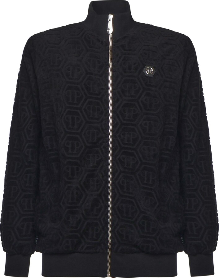 Philipp Plein Jacquard Tracksuit Jacket Monogram