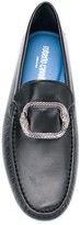 Thumbnail for your product : Roberto Cavalli Snake Embellishment Loafers
