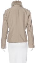 Thumbnail for your product : Loro Piana Chinchilla-Trimmed Zip-Up Jacket