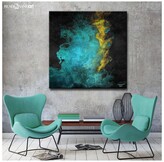 Thumbnail for your product : Ready2hangart Glitzy Mist Xlv Wrapped Canvas Wall Art By Tristan Scott