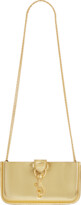 Thumbnail for your product : Rebecca Minkoff Phone Metallic Faux-Leather Chain Crossbody Bag