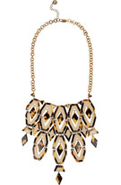 Thumbnail for your product : Tory Burch Gold-plated acetate necklace