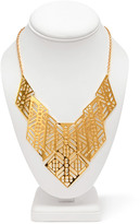 Thumbnail for your product : Forever 21 Cutout Geo Bib Necklace
