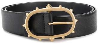 Just Cavalli studded oval buckle belt