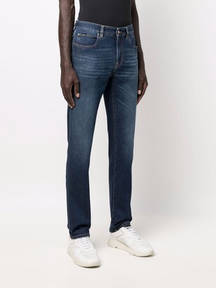 Ermenegildo Zegna Slim-Cut Straight-Leg Jeans