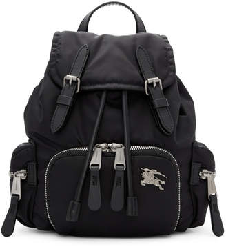 Burberry Black Small Puffer Crossbody Backpack