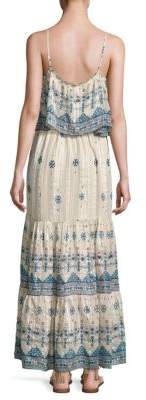 Joie Sorne B Printed Silk Maxi Dress
