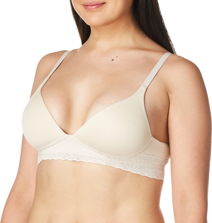 Warner's Women's Blissful Benefits Ultrasoft with Lace Wirefree Contour Bra  - ShopStyle