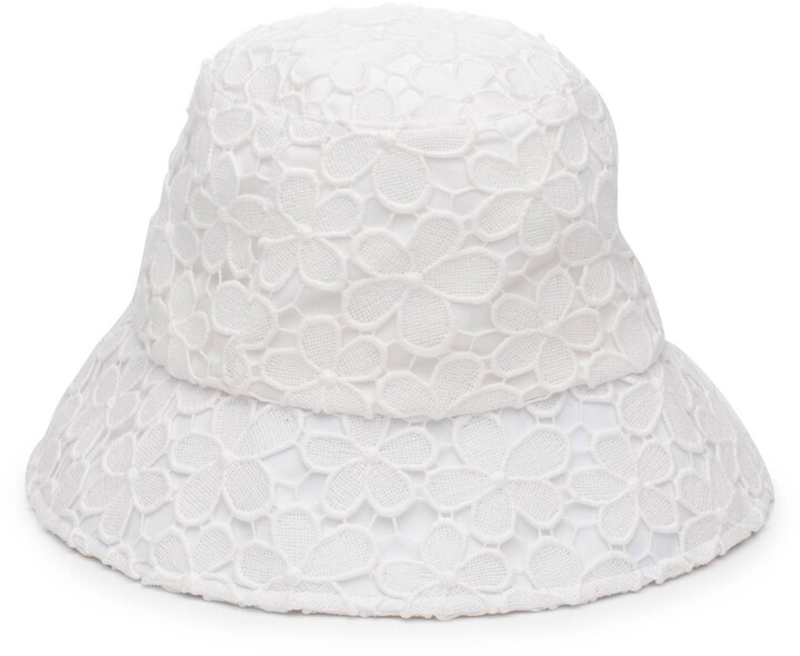 Eugenia Kim Toby Eyelet Bucket Hat ShopStyle