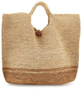 Thumbnail for your product : Vitamin A Tash Two-Tone Beach Tote Bag, Neutral