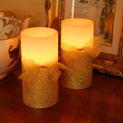 LumaBase Unscented Flameless Candle