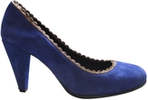 Thumbnail for your product : Maloles Blue Suede Heels