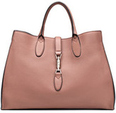 Thumbnail for your product : Gucci Jackie Soft Leather Top Handle Bag, Blush