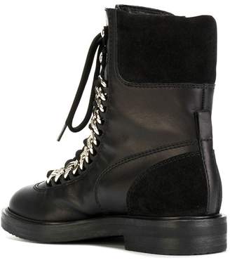 Casadei chain-trimmed City Rock boots