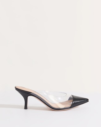 schutz keilla kitten heel mules