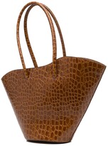 Thumbnail for your product : Little Liffner Tulip Leather Tote Bag