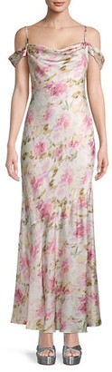 Fame & Partners The Leanna Floral Print Dress