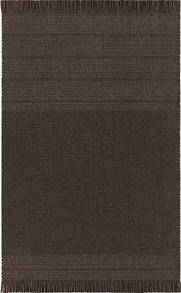 GAN RUGS Pure Area Rug in Grey, Size: 5 ft 7" x 7 ft 11"