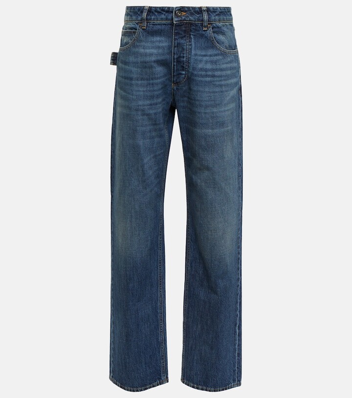 Bottega Veneta High-rise straight jeans