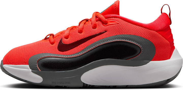 Nike IsoFly Big Kids' Basketball Shoes in Red | FN4384-600
