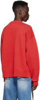 Thumbnail for your product : we11done Red Cotton Sweater