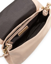 Thumbnail for your product : Elizabeth and James Cynie Lambskin Medium Crossbody Bag, Champagne