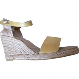 Thumbnail for your product : Castaner Yellow Leather Sandals