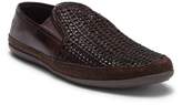 Thumbnail for your product : Base London Stage Leather Weave Loafer