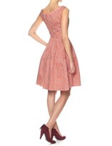 Thumbnail for your product : Carven Red Printed Cotton Poplin Dress