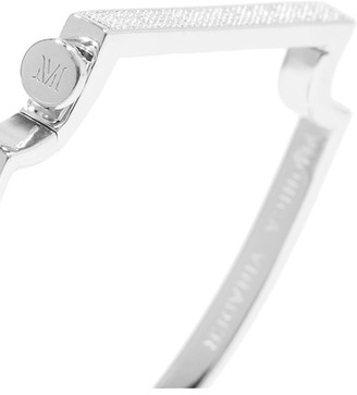 Monica Vinader Signature Sterling Silver Diamond Bracelet - one size