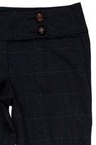 Thumbnail for your product : Nanette Lepore Mid-Rise Plaid Pants