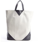 Thumbnail for your product : Celine cloud and navy and colorblock leather tote bag