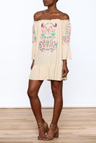 Thumbnail for your product : Umgee USA Embroidered Boho Peasant Dress